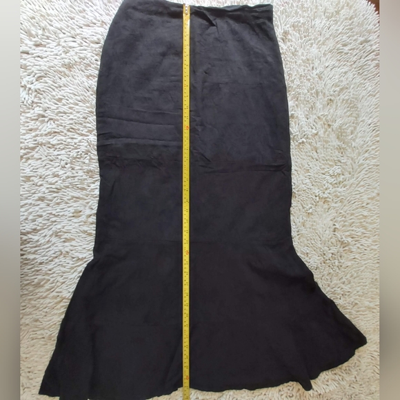 Princess Polly long black mermaid skirt- size 4 - Picture 7 of 10